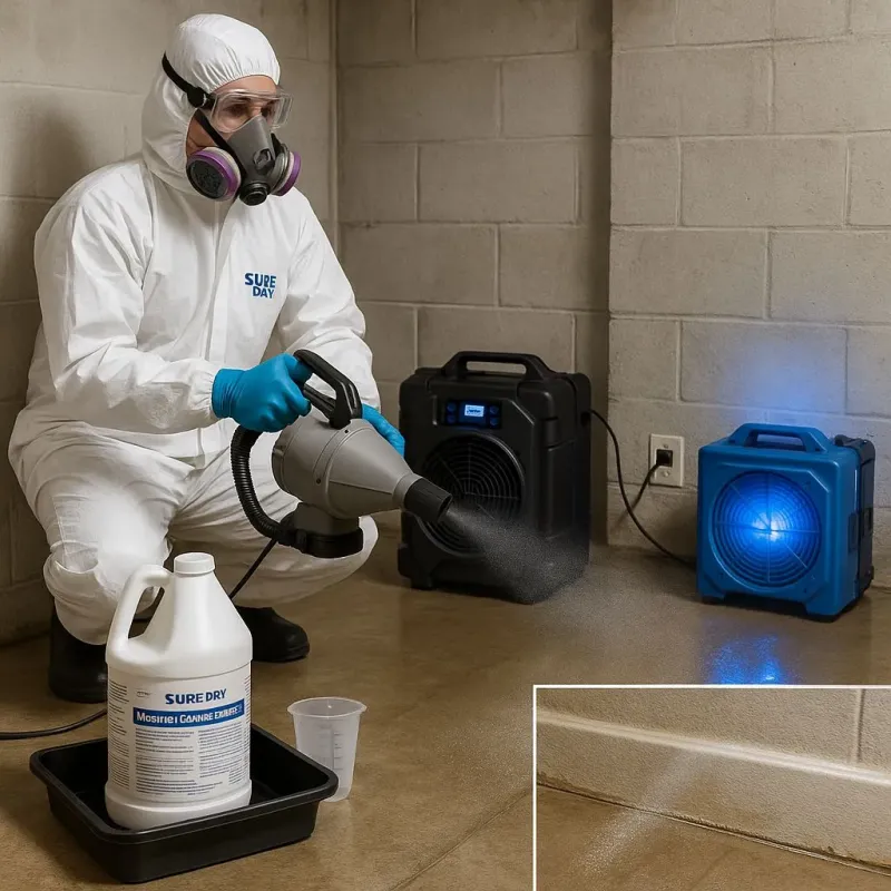 Sanitization and Odor Removal process in Menard, TX