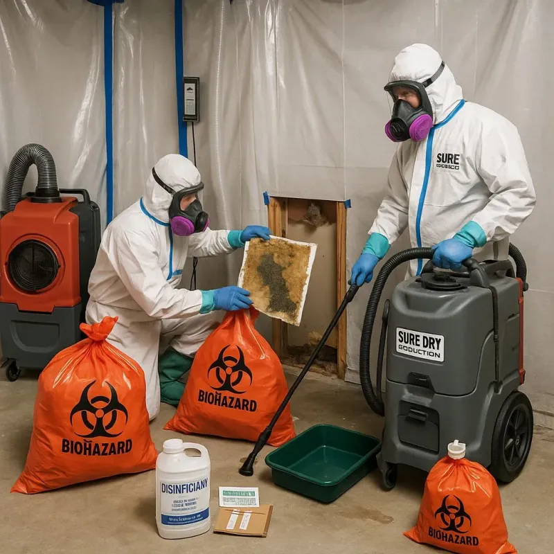 Contaminated Water Handling Protocols process in Menard, TX