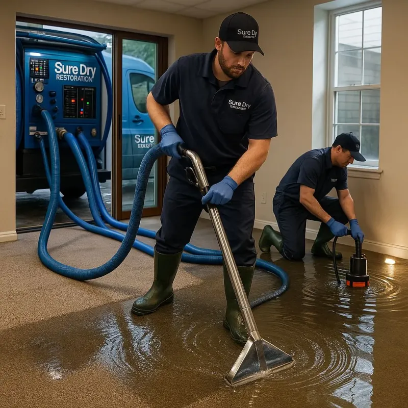 Water Extraction and Removal process in Menard, TX
